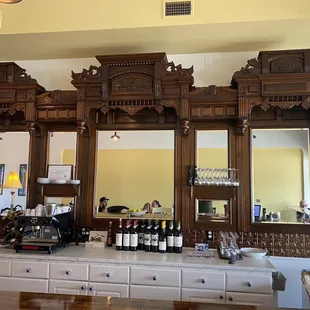 a view of the bar