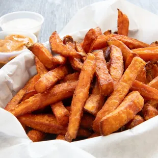 a basket of fries
