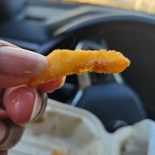 If you zoom in you can see the fibers