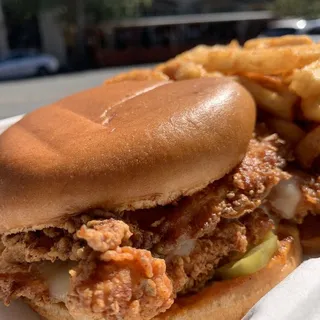 Spicy Fried Chicken Sandwich