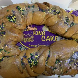 Bananas Foster King Cake