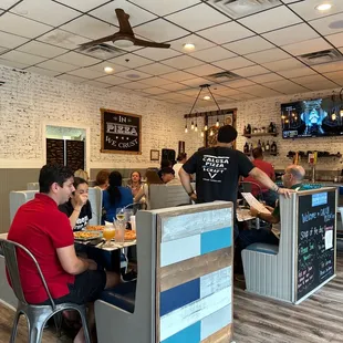 Full house on a Thursday night.