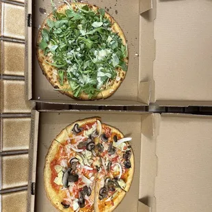2 pathetic pizzas