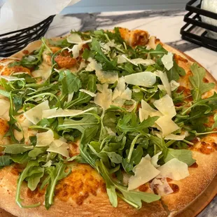 Arugula pizza 10/10