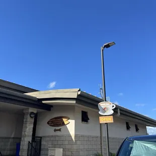 outside, sushi and sashimi