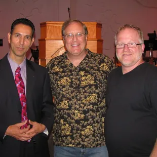 Pastor Juan, Pastor Jim and Pastor Tracy