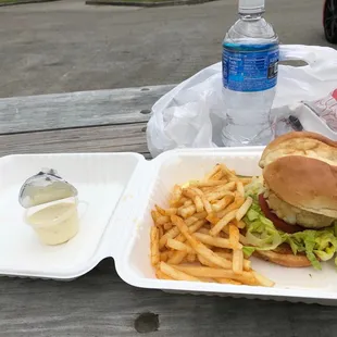 Fantastic Jumbo Lump Crab Cake Sandwich