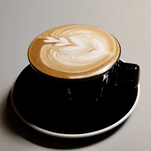 a cappuccino