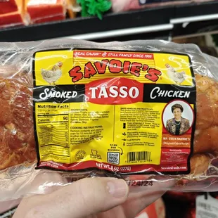 *chicken* tasso???