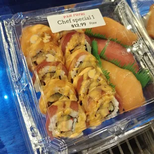 Pretty good sushi deal!