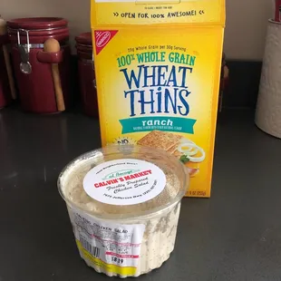 Chicken Salad and Ranch Wheat Thins