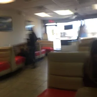 sushi and sashimi, interior