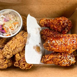 10PC WING ONLY - Garlicky Soy and Savory Red