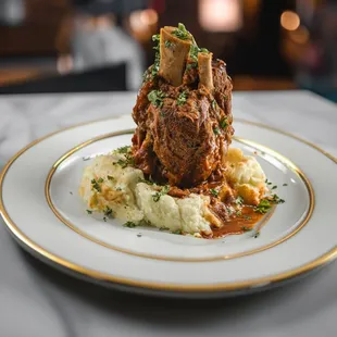 a plate of food