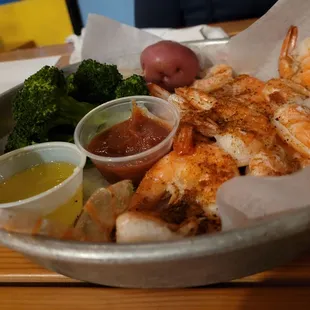 Steamed Shrimp