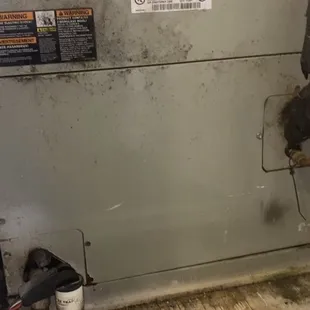 My HVAC system riddled with toxic mold.