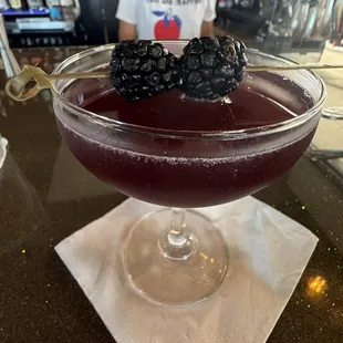 Blackberry Gimlet