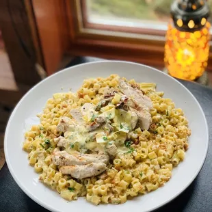 Ditalini Tuscan Mac &amp; Cheese