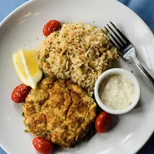 Harissa Spiced Crabcake