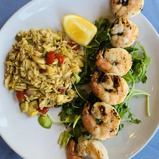 Shrimp Souvlaki