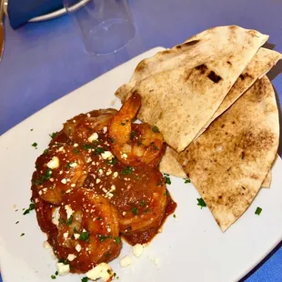 a plate of food on a table