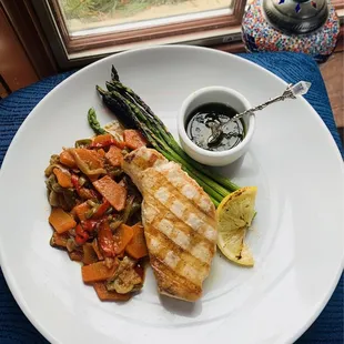 Swordfish &amp; Vegetable Tajine