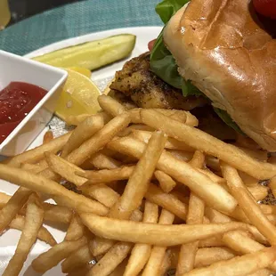 Seared Grouper Sandwich