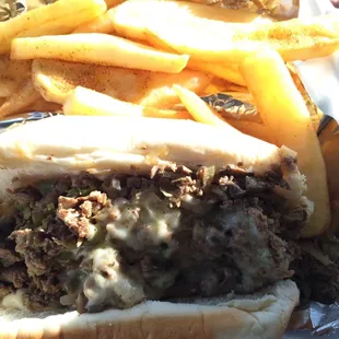 Philly cheese Mmmmmmm!!!