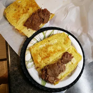 Deluxe Steak and cheese.  Supposed to have mayonnaise..but didn't.