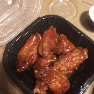 Barbecue wings