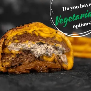 Yes, we do! Vegetarian options are now available at Calzone Burger!