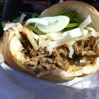 4C. BBQ Pork Sandwich (No or with Peanuts)