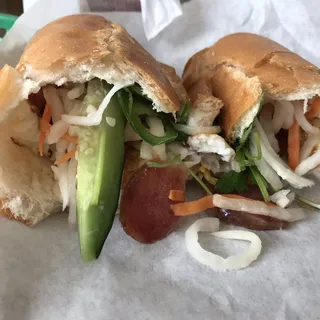 10B. Eggs and Sausage Sandwich