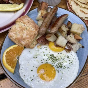 Breakfast plate