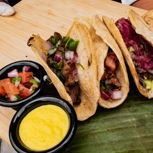 Gourmet tacos
