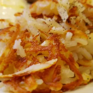 Golden hash browns