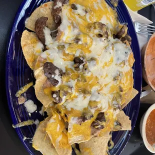 Fajita nachos