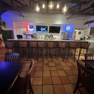 a view of the bar
