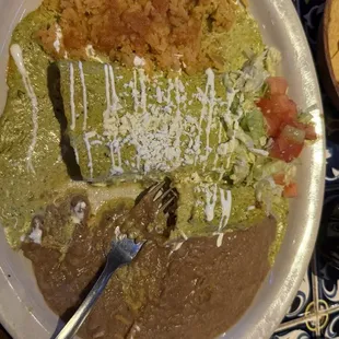 Enchiladas Verdes