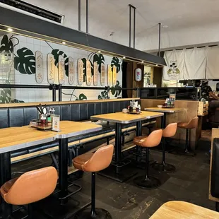 Indoor seating area