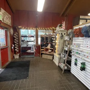 the inside of a store