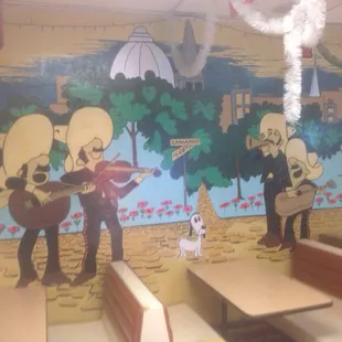 Wall art.