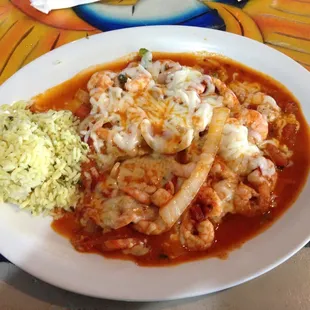 Camarones a La Diabla