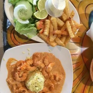 Camarones Enchipotlados