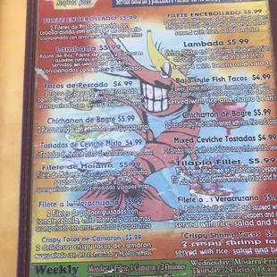 I have excellent menu photography skills.