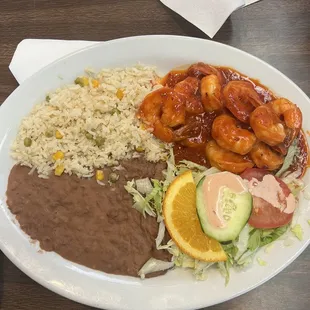 Camarones a la diabla