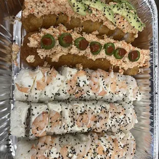 Sushi tray