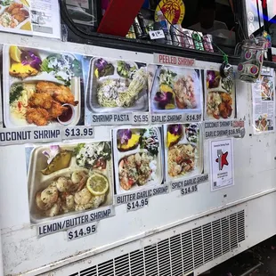 Garlic butter shrimp plates!  So good!