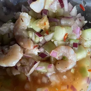 Ceviche de camaron