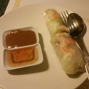 Shrimp Salad Roll